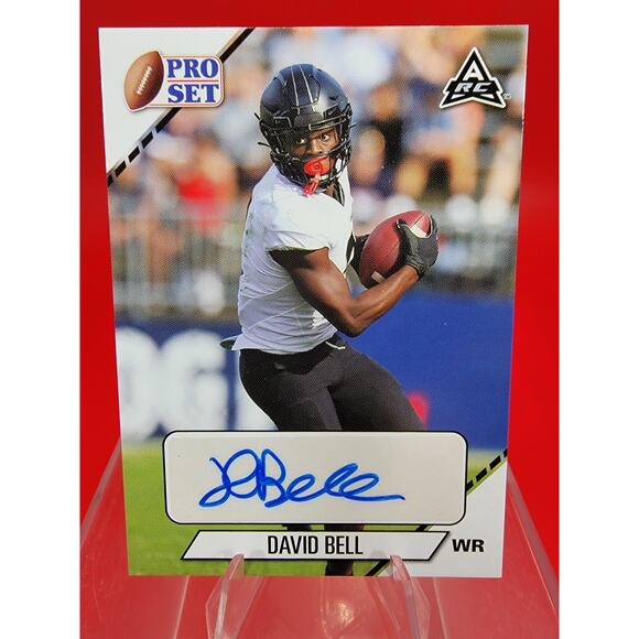 2021 Pro Set Rookie Auto David Bell RC - Picture 3 of 7